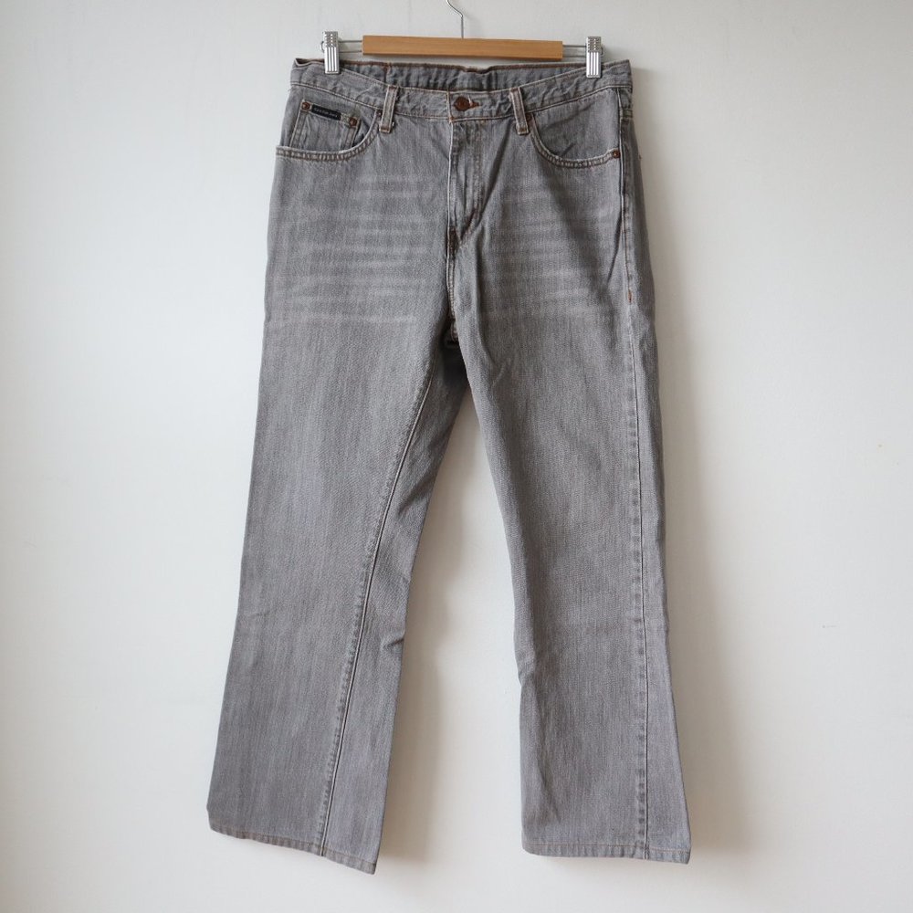 Calvin Klein Jeans Women's Gray Boot Cut Jeans